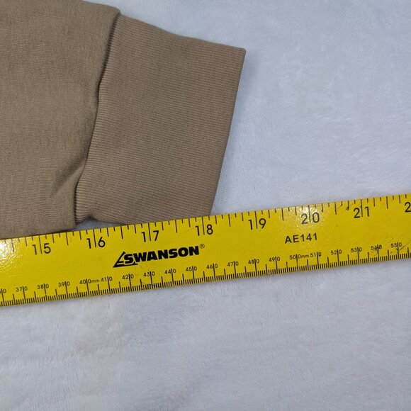 GAP Men's Small Beige Crewneck Sweatshirt - Picture 12 of 13